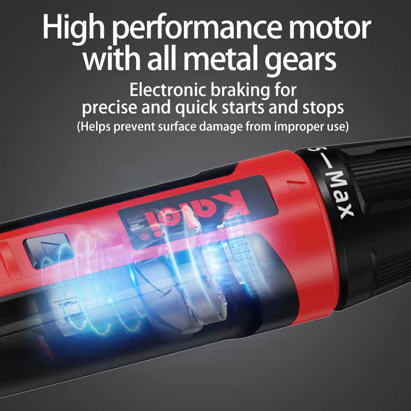 6-Speed Torque Cordless Electric Screwdriver 2000mAh Lithium Battery | 3.6V Power Tool Set | Household Maintenance & Repair