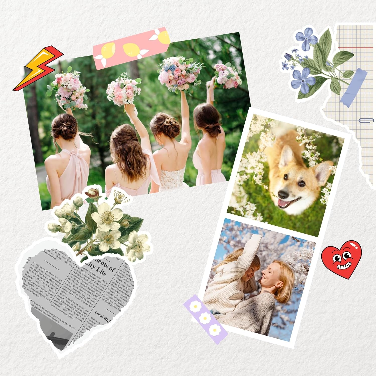 Mini 2 Retro 4PASS Portable Photo Printer – 2.1x3.4" Instant Prints, Includes 8 Sheets, Compact & Wireless (White)