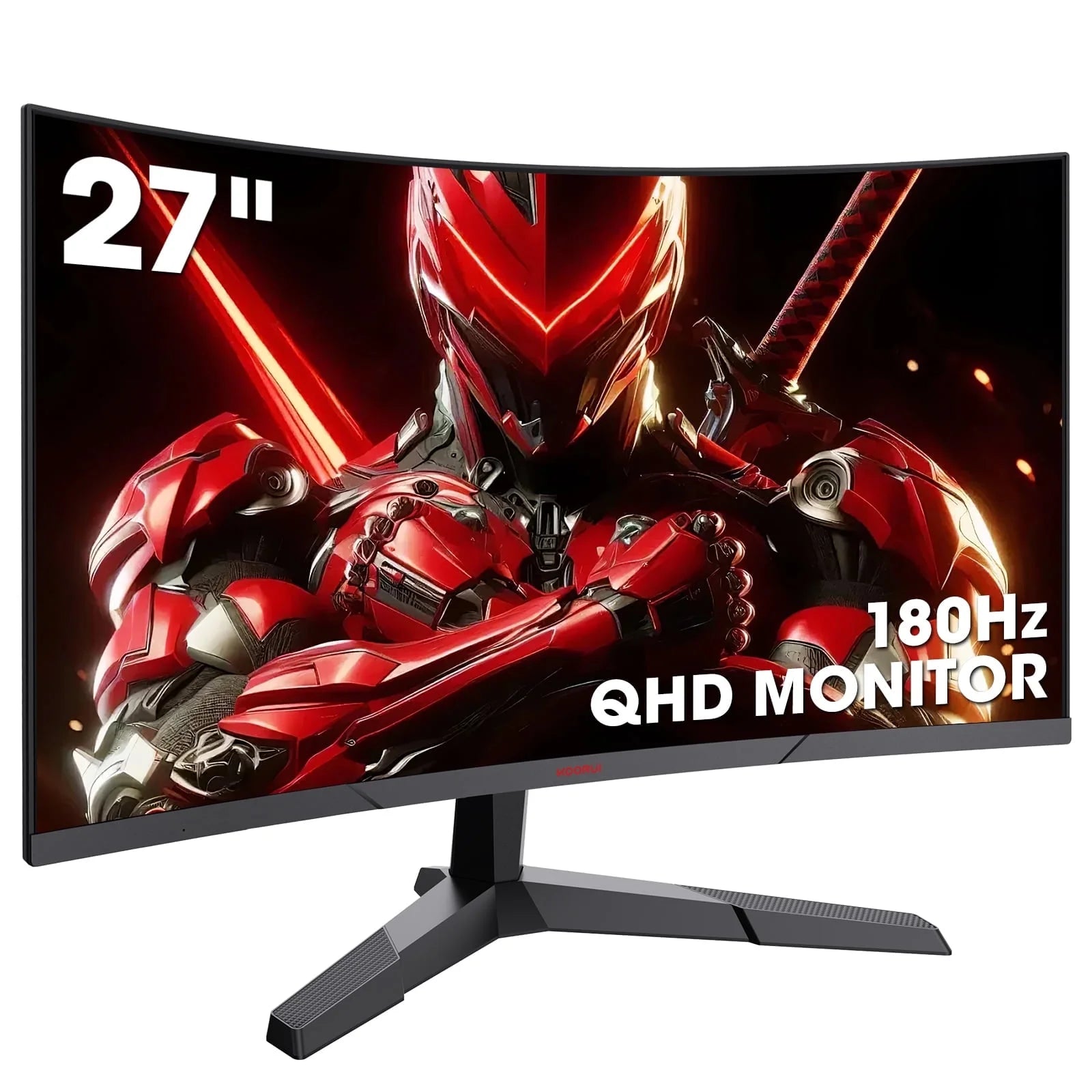 27-Inch 2K Curved Gaming Monitor – 180Hz QHD, 1ms Adaptive-Sync, HDMI & DisplayPort | Model 27E6QCA