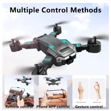 1080P/8K HD Dual Camera Drone for Adults & Kids – Foldable RC Quadcopter with 3 Batteries, Long Flight Time & Easy Controls