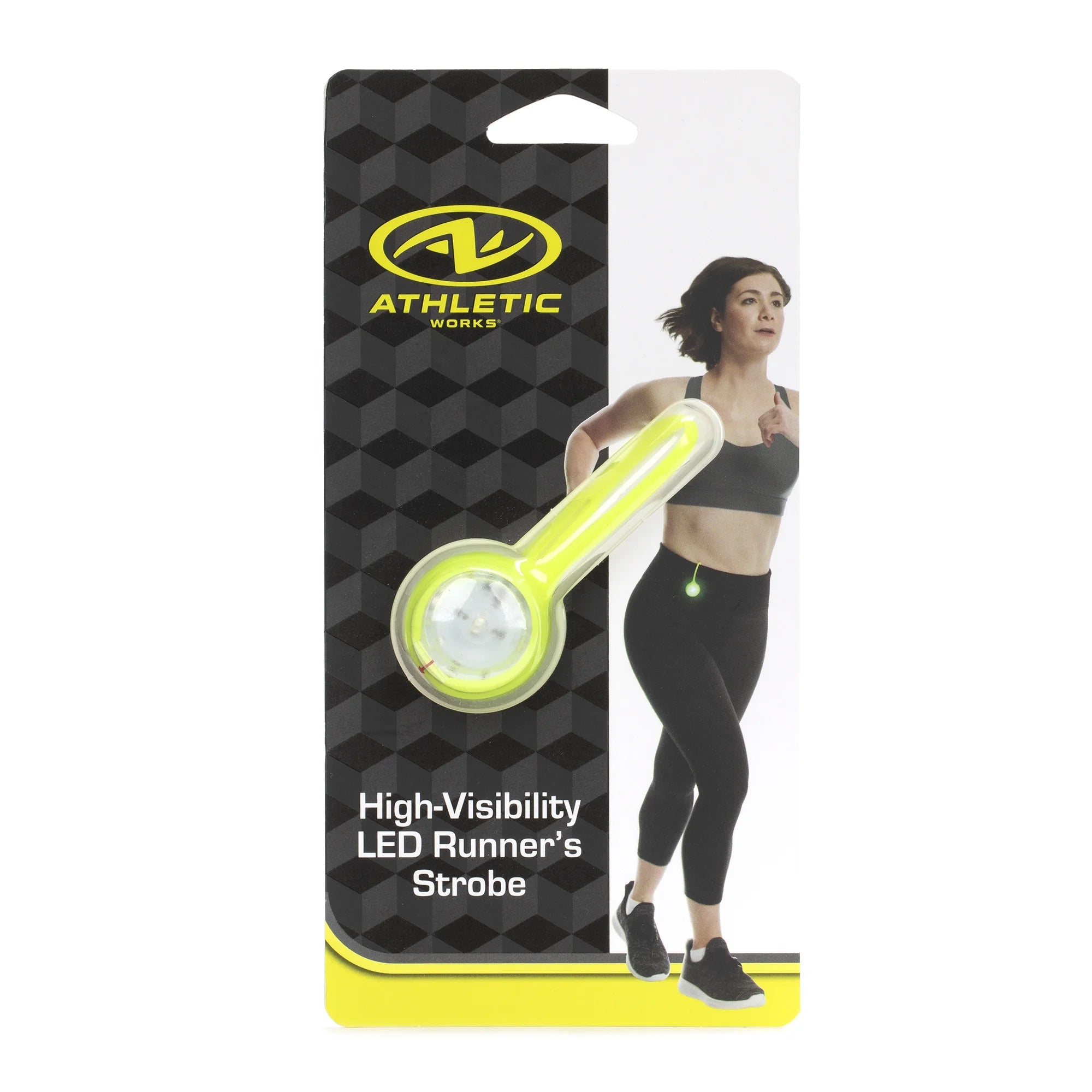 LED Runners’ Clip-On Strobe Light – Safety Light for Jogging, Cycling, Walking, and Outdoor Activities