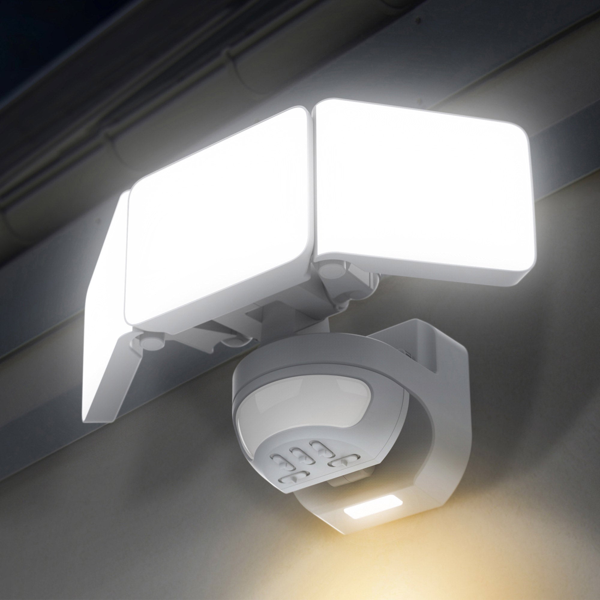 LED Motion Security Light – 4200 Lumens, 240° Sensor Range, 70ft Detection, Adjustable Brightness with Accent Night Light