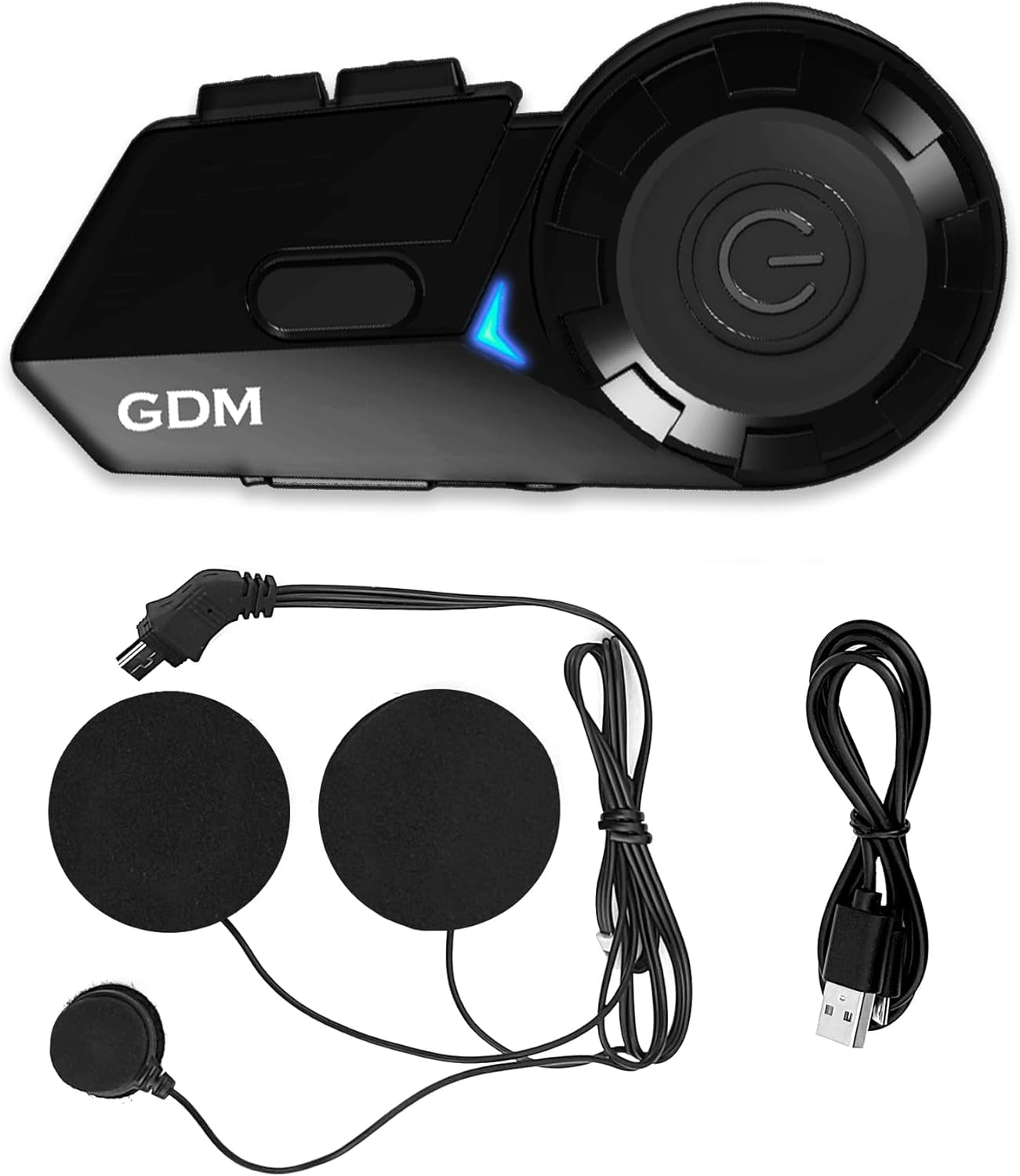 Bluetooth Motorcycle Helmet with Clear, Tinted & Iridium Shields – DOT Certified, Full-Face Safety, Removable Liner & Cheek Pads