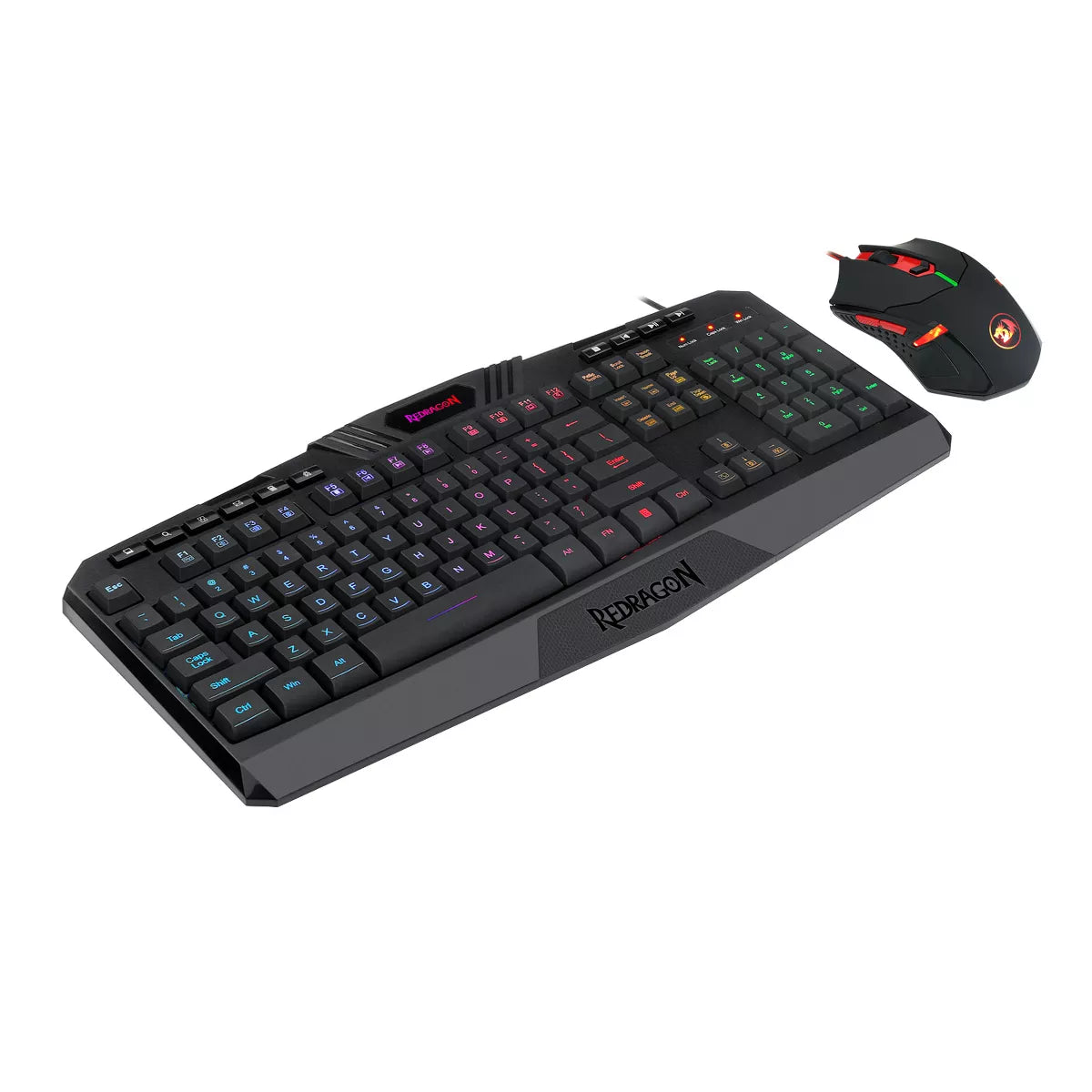 🎮 Redragon S101-3 Wired Gaming Keyboard & Mouse Combo – RGB Backlit Gaming Essentials Bundle