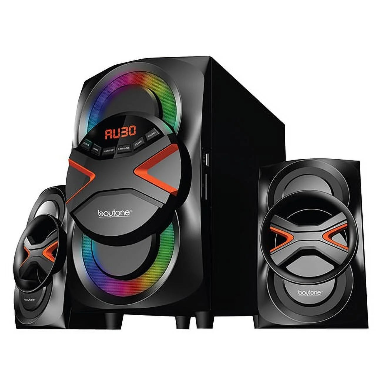 BT-326F 2.1 Bluetooth Speaker System | 60W RMS Powerful Wireless Audio