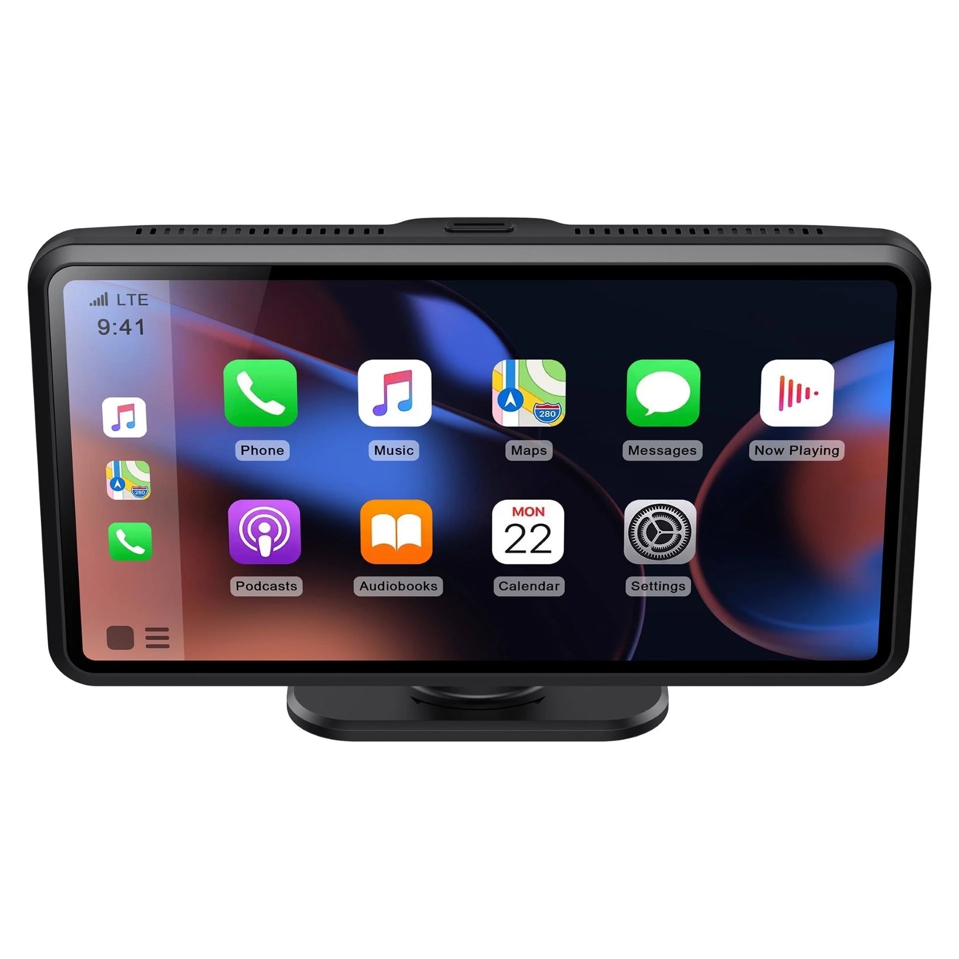 Drivvplay 5" Portable Car In-Dash Unit with Wireless Apple CarPlay & Android Auto