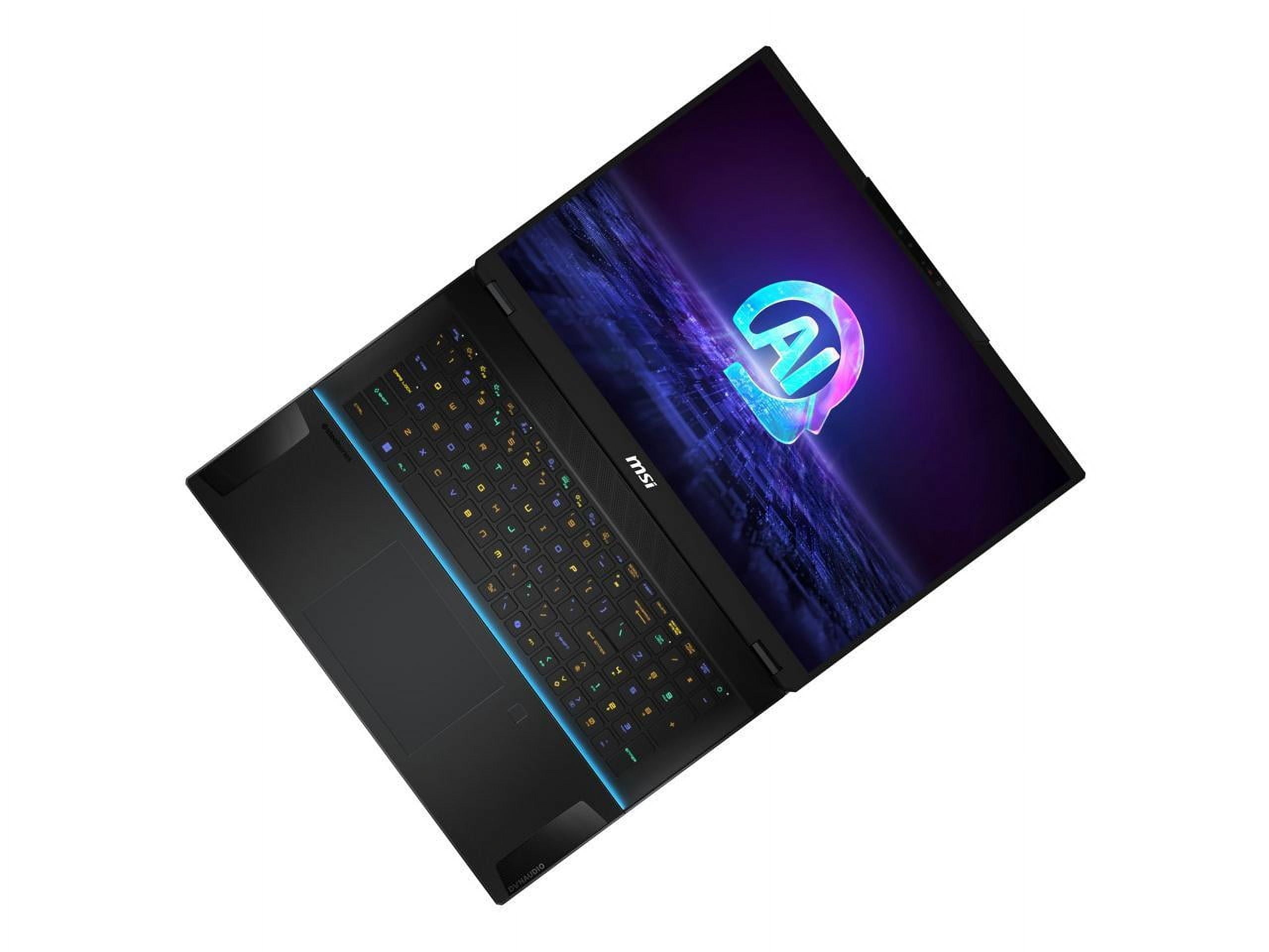 Stealth 18 AI Studio 18" Gaming Laptop | Intel Core Ultra 9 185H | NVIDIA GeForce RTX 4080 12GB | 1TB SSD | Windows 11 Home (Model: A1VHG-008US)