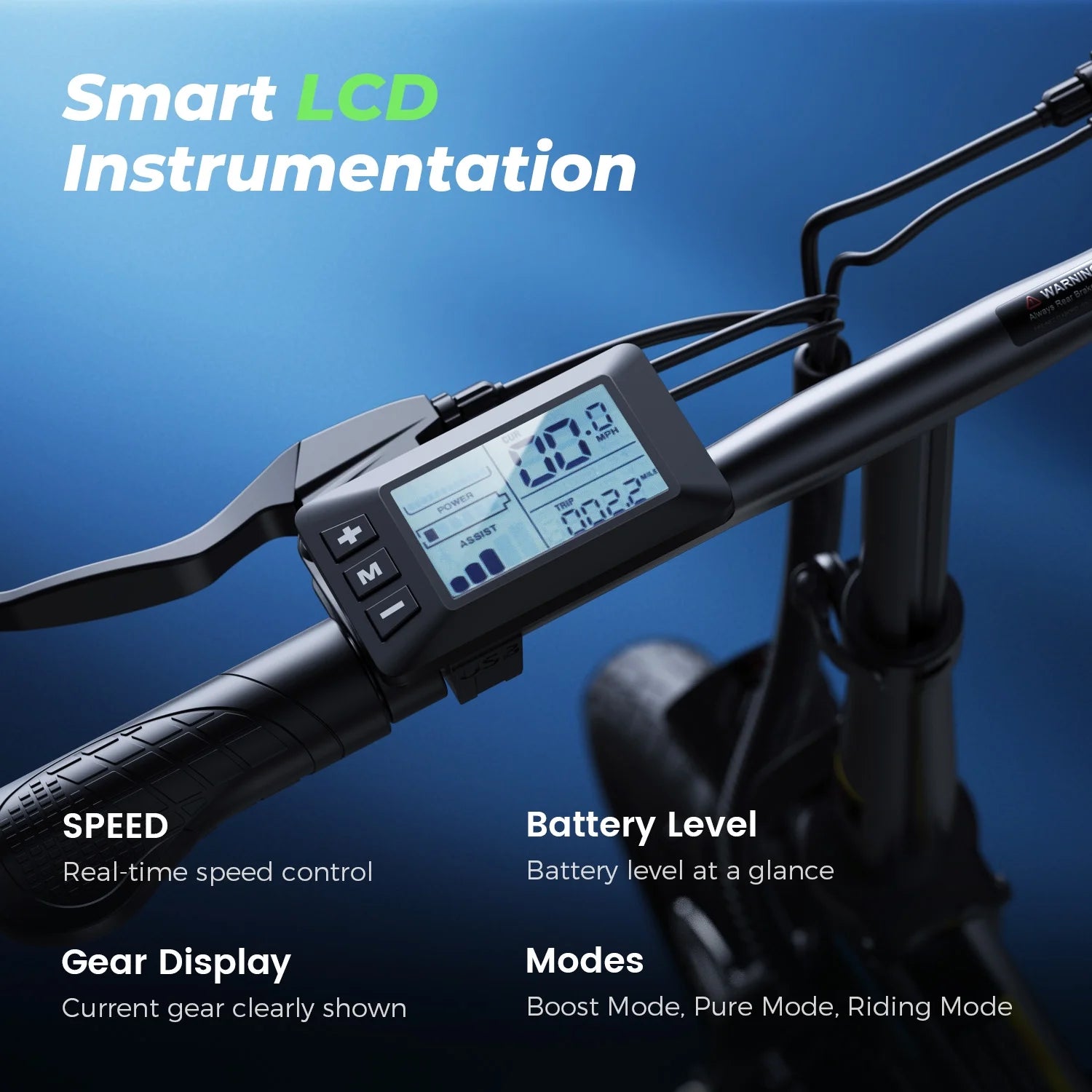 14" Foldable Electric Bicycle for Adults – 500W Motor, 36V/7.8Ah Battery, LCD Display, 20MPH Commuter E-Bike for Teens & Adults, UL 2849 Certified