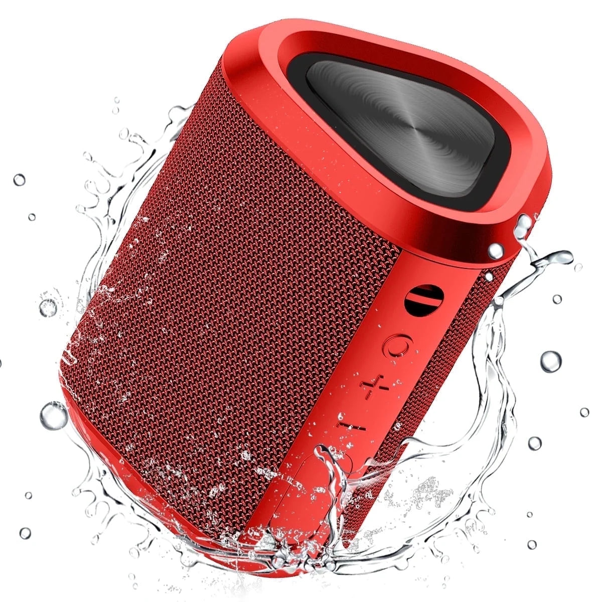 Portable Bluetooth Speaker | 24H Playtime, Bluetooth 5.0, Stereo Bass, IPX7 Waterproof | 100 Ft Wireless Range Mini Speaker for Outdoors & Travel