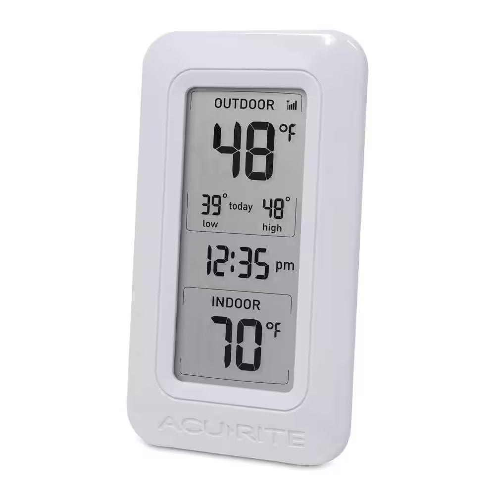 Wireless Digital Weather Thermometer – Accurate Indoor & Outdoor Temperature & Humidity Monitoring