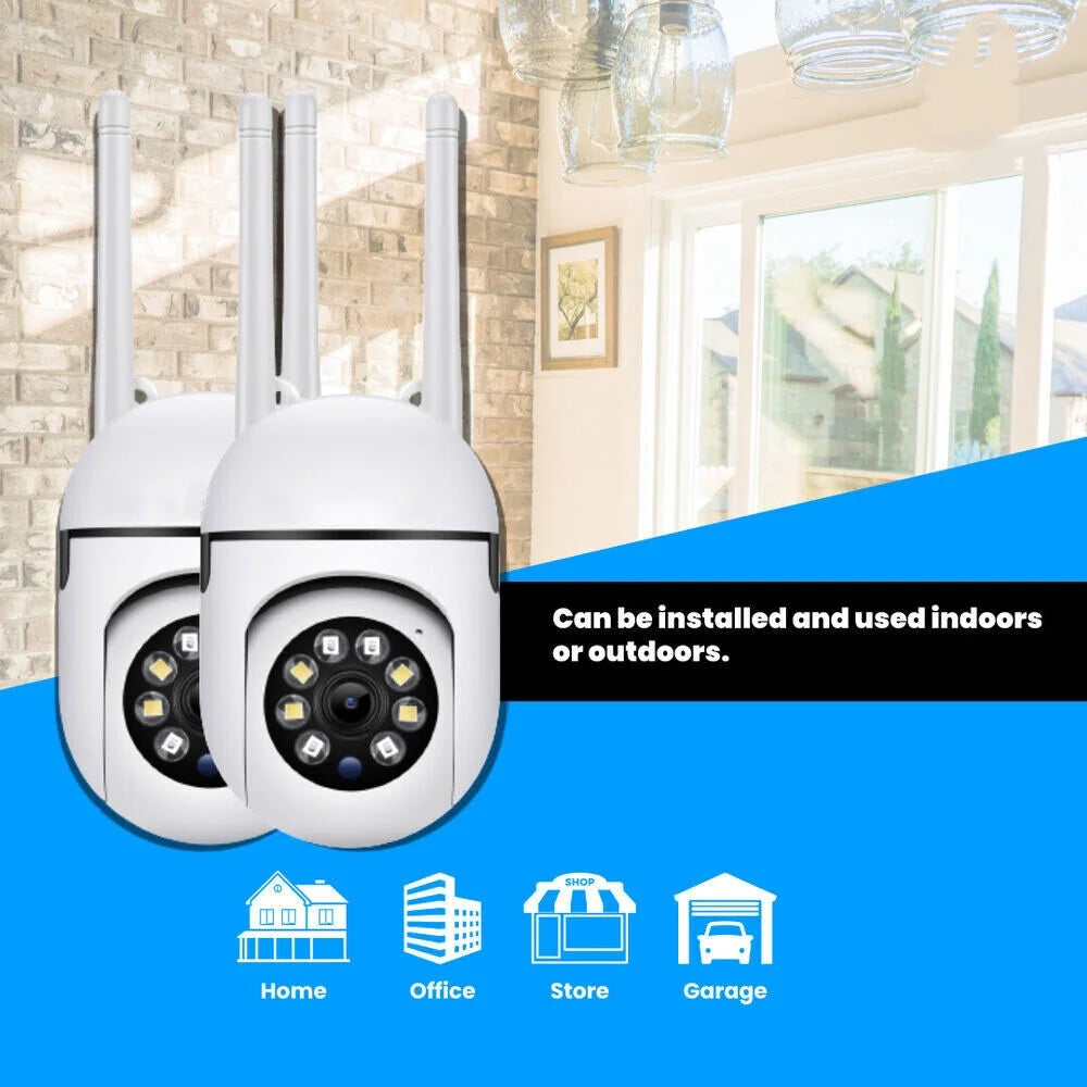 Wireless 5G Indoor Security Camera – 1080P Wi-Fi with Motion Detection, Night Vision, 2-Way Audio & 32GB Storage