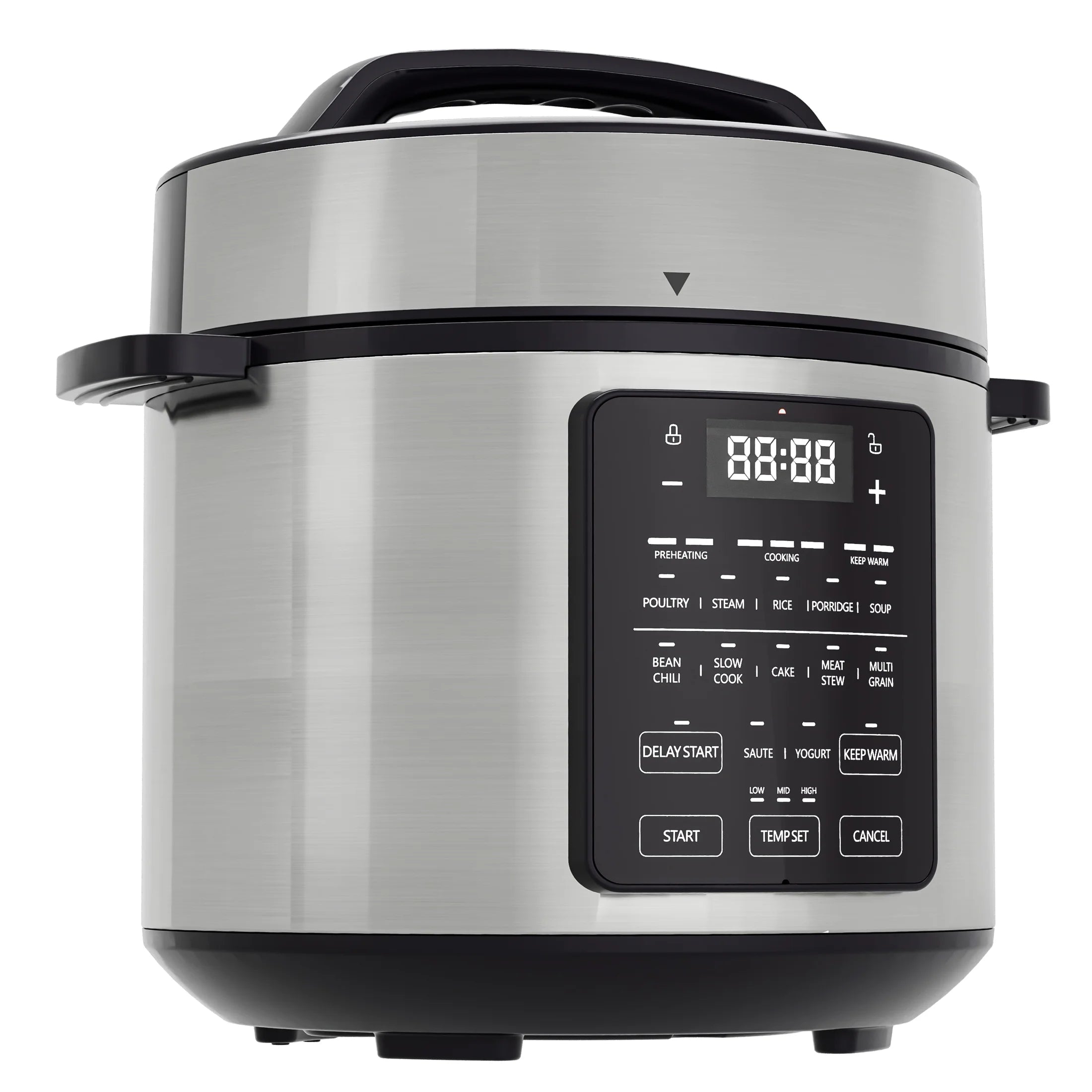 Instant Cooker 6 Quart 7-in-1 Electric Pressure Cooker – Multi-Function Stainless Steel Pot for Fast, Easy Meals