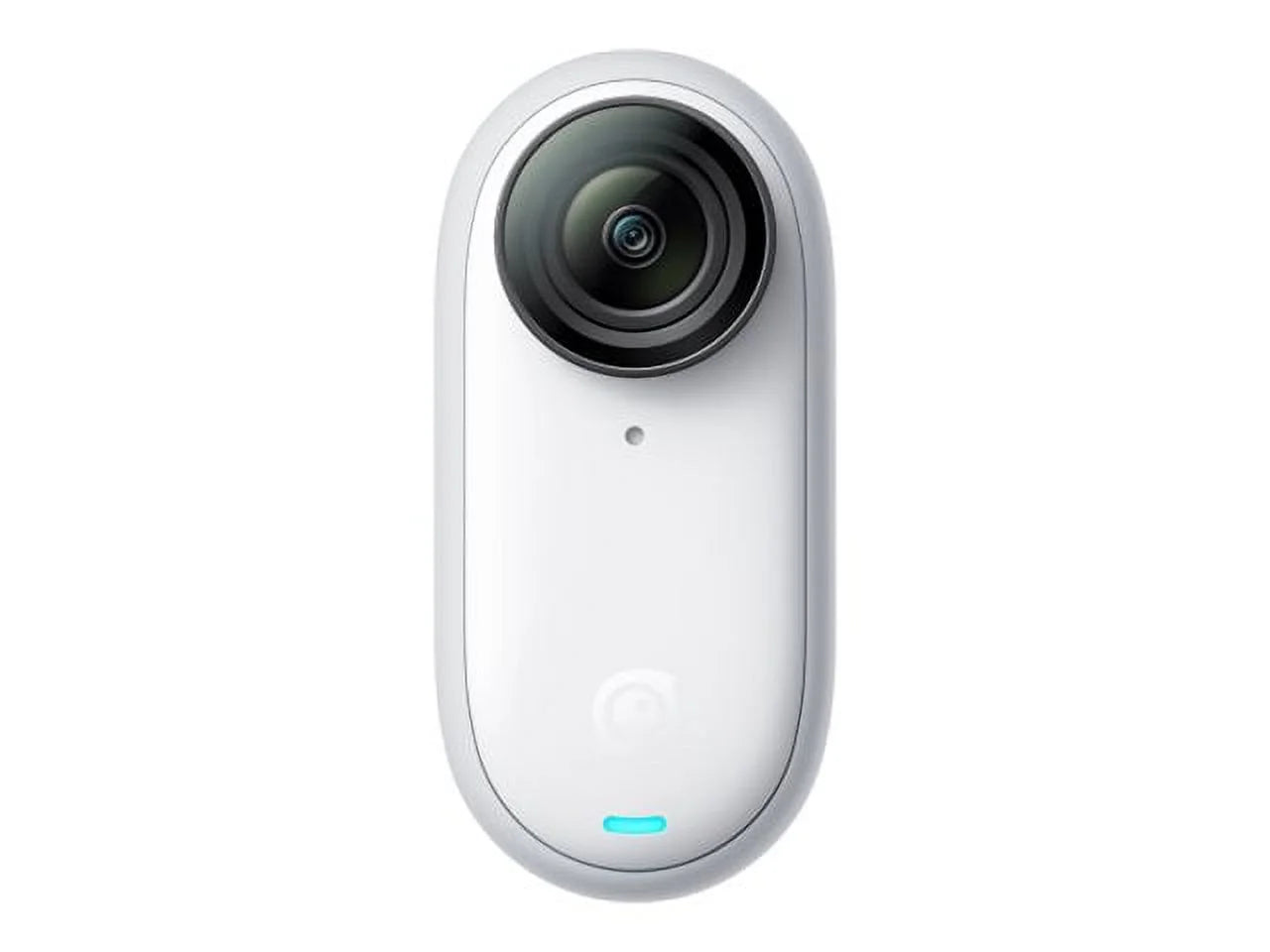 Go 3 Action Camera – 2.7K/30FPS Ultra-Compact Sports Cam with 64GB Flash Storage, Bluetooth & Wi-Fi, Waterproof up to 16FT – White