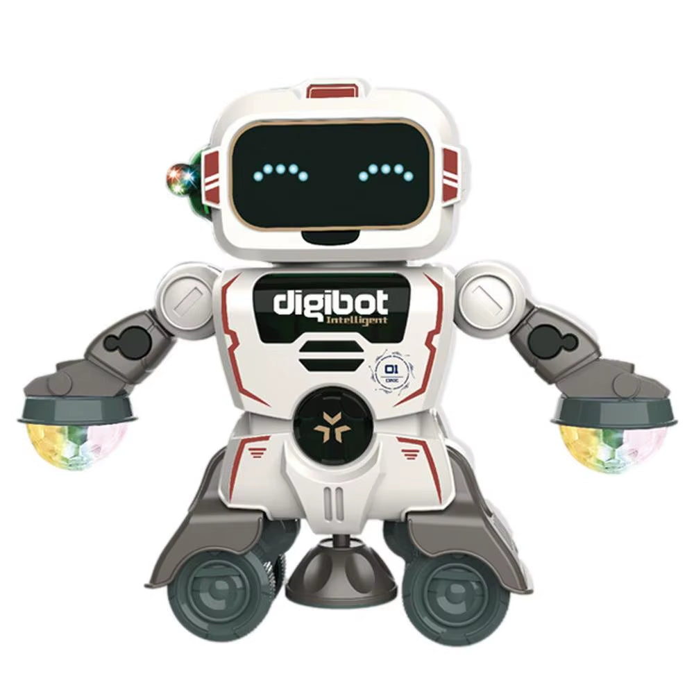 360° Spinning Robot Toy for Kids – Music, Dancing, Colorful Lights, Smart Interactive Electronic Toy for Toddlers & Babies