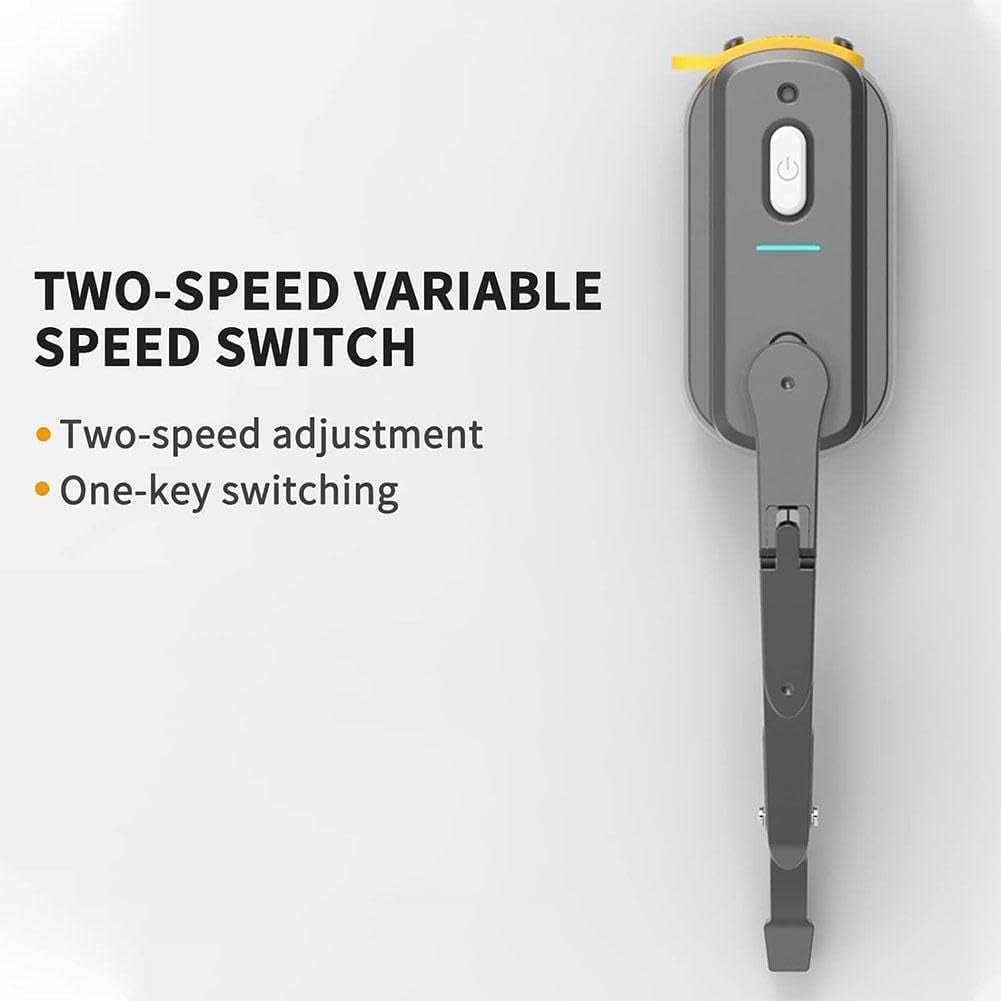 Rechargeable Motorcycle Helmet Wiper – Universal Waterproof Windshield Wiper for Full Face Helmets (800mAh Battery)