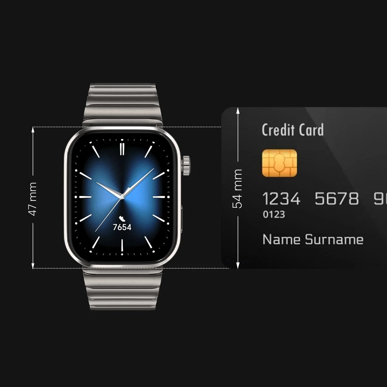 ColorFit Pro 6 Max Smartwatch – Signature Brown | 1.96" AMOLED, AI, GPS, 5ATM, 7-Day Battery