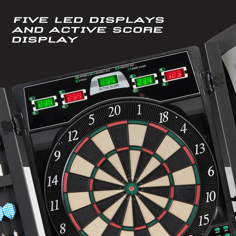 Cricket Maxx 4.0 Electronic Dartboard Set – Digital Dart Game for Home & Office