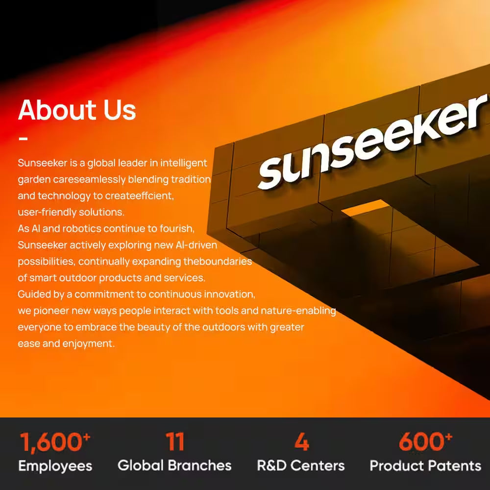 X5 Wireless 8-Inch Robot Lawn Mower | 0.5 Acre / 21,500 Sq. Ft. | All-Wheel Drive, AI Obstacle Avoidance & RTK, App Control