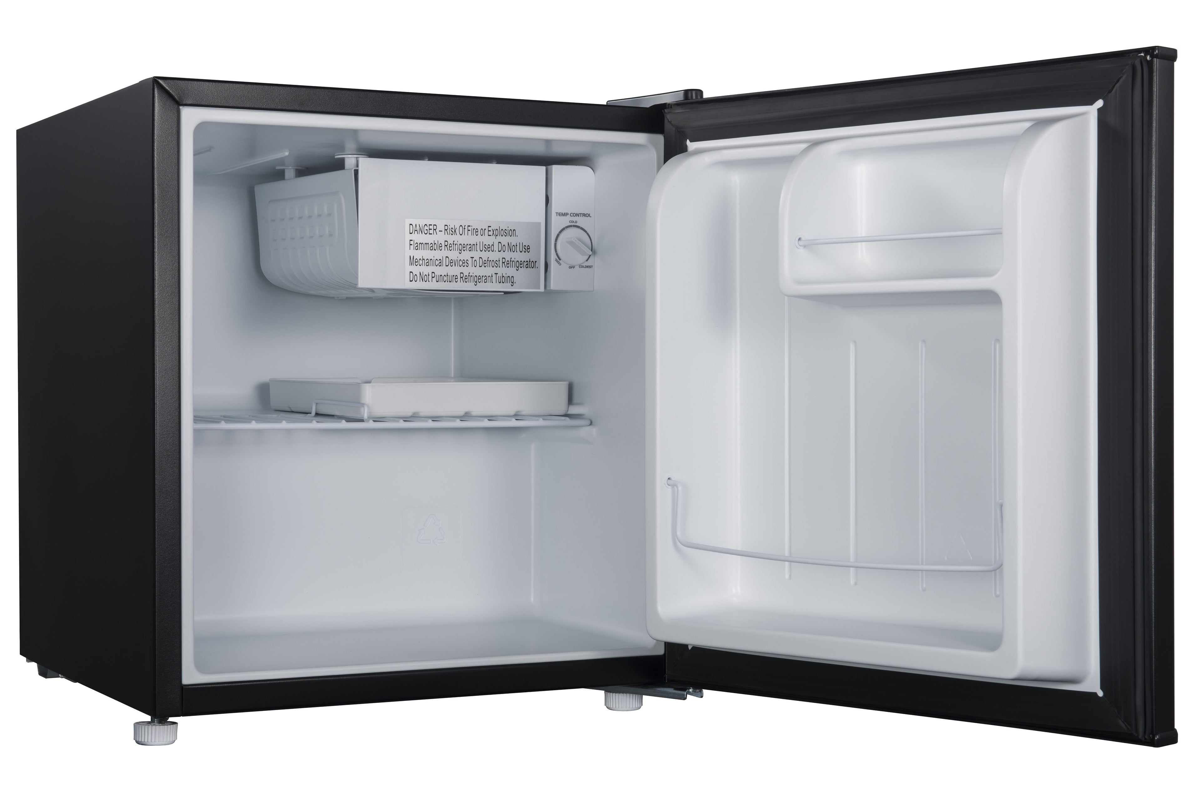 Galanz 1.7 Cu Ft Single Door Mini Fridge (GL17BK) – Black | Compact, Efficient Cooling