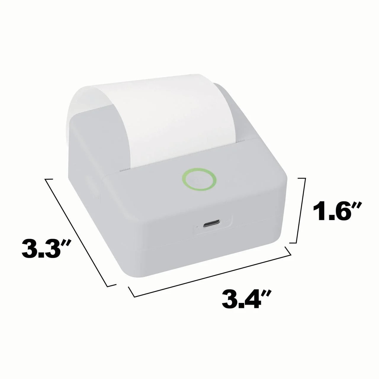 CTP500 Monochrome Thermal Printer – High-Speed Black & White Label and Receipt Printing for Home or Office Use