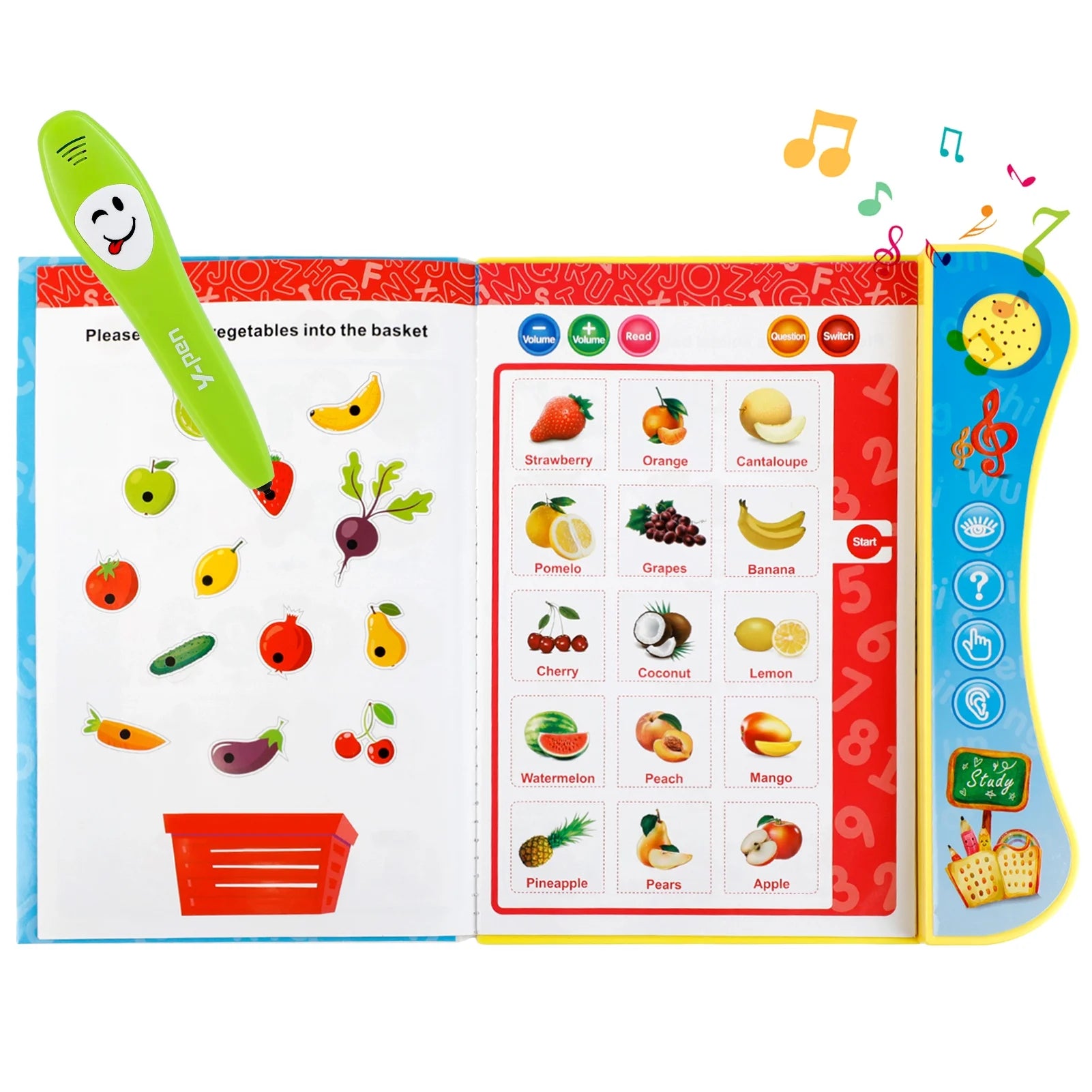 Educational Electronic Learning Book for Kids – Interactive Read & Write Toy for Ages 2–6, Early Learning & Writing Skills