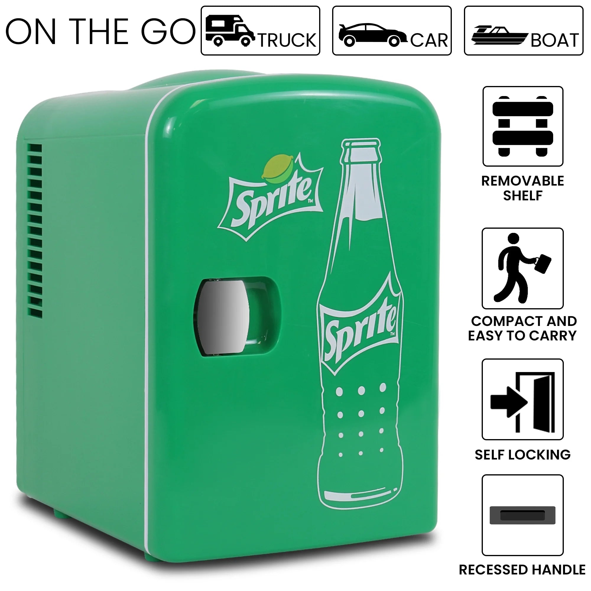Coca-Cola 4L Cooler/Warmer Mini Fridge – Green