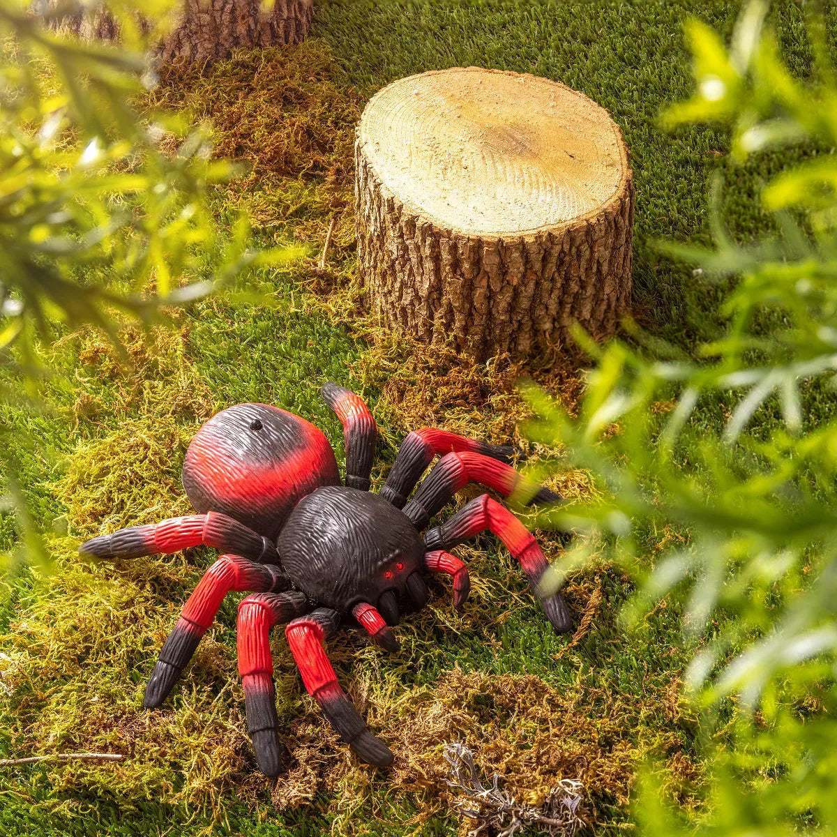 Terra by Battat Remote Control Spider – Infrared Light-Up Tarantula Toy for Kids