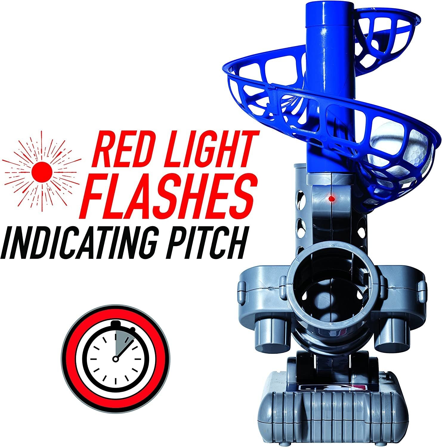 Franklin Sports MLB Electronic Baseball Pitching Machine – Adjustable Height for Kids & Teens