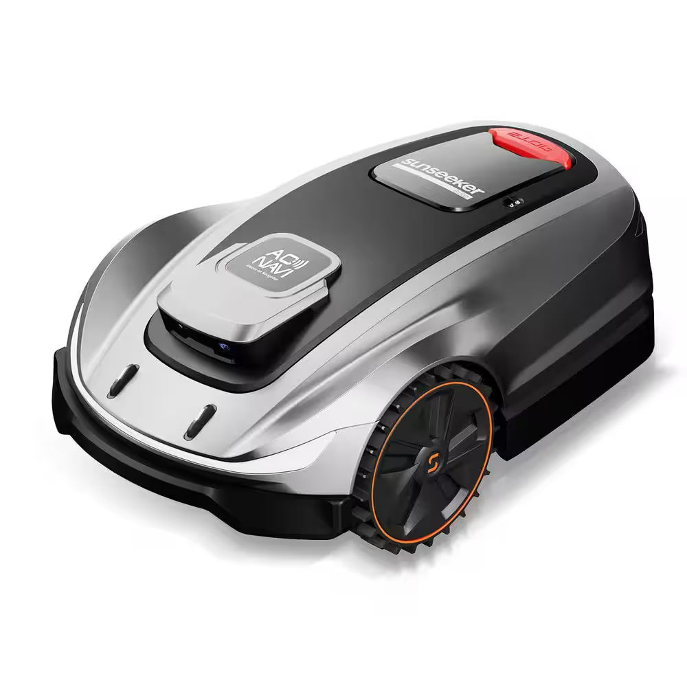 X5 Wireless 8-Inch Robot Lawn Mower | 0.5 Acre / 21,500 Sq. Ft. | All-Wheel Drive, AI Obstacle Avoidance & RTK, App Control