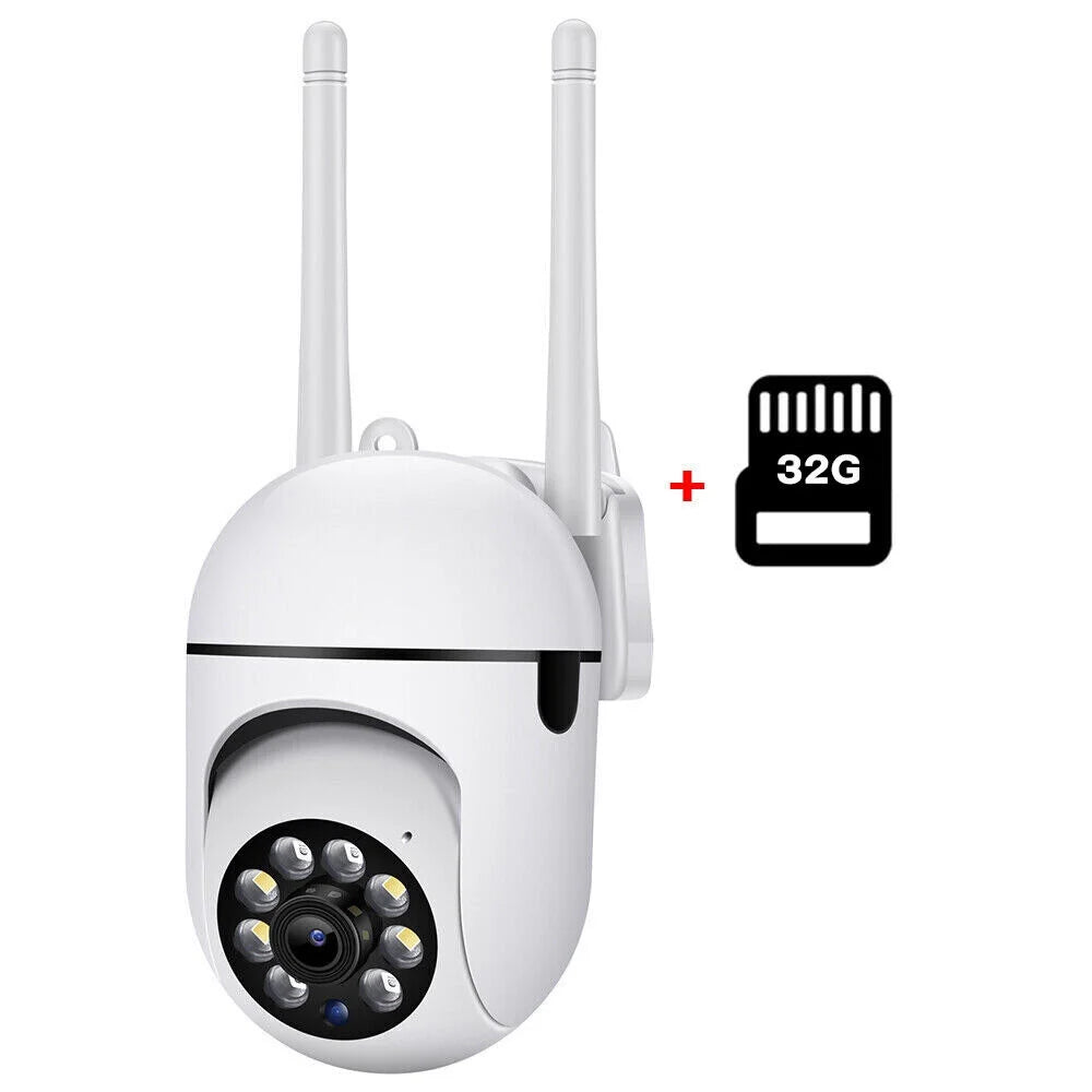Wireless 5G Indoor Security Camera – 1080P Wi-Fi with Motion Detection, Night Vision, 2-Way Audio & 32GB Storage