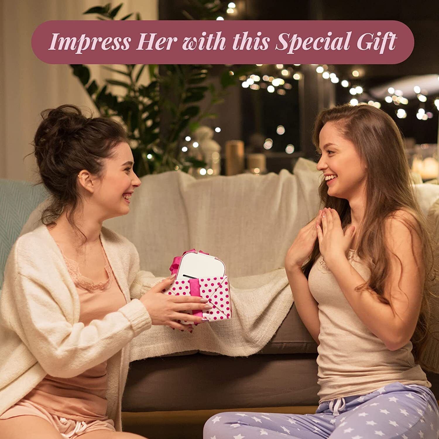 Phomemo T02 Mini Thermal Printer – Portable Pocket Bluetooth Printer for Photos, Labels & Stickers