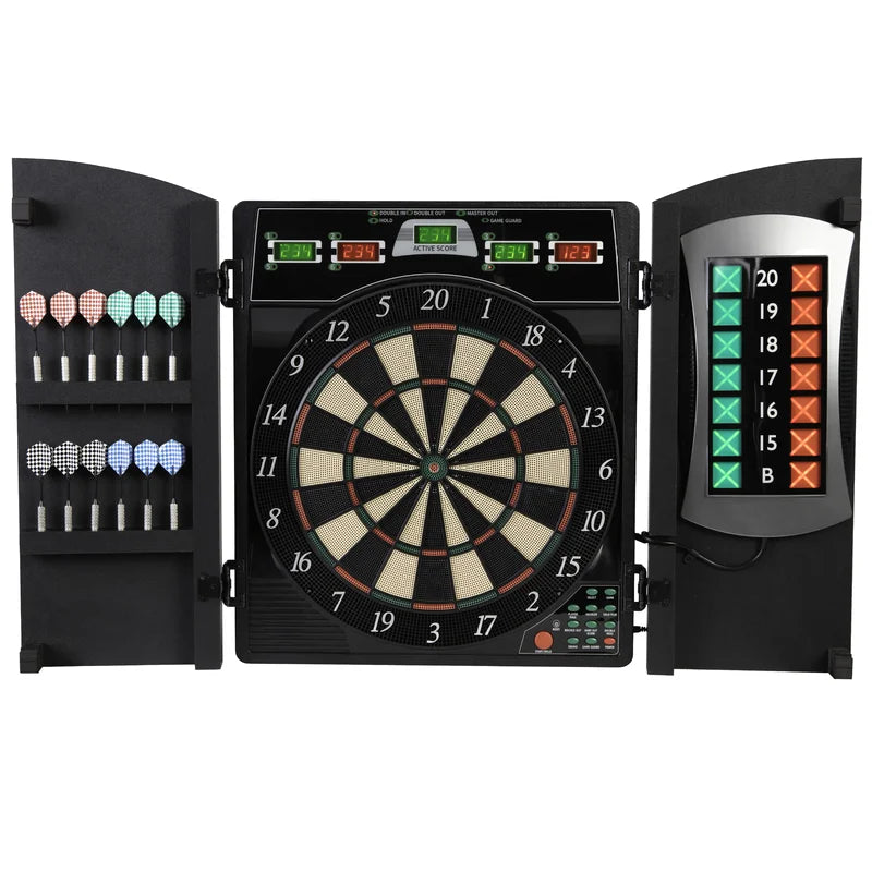 Cricket Maxx 4.0 Electronic Dartboard Set – Digital Dart Game for Home & Office