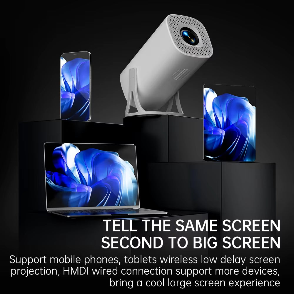 🎮 S40MAX Android 11 Gaming Projector – 1280x720P HD, 64GB TF Card, Dual WiFi, Wireless Gaming Controller – Home Theater & Portable Entertainment
