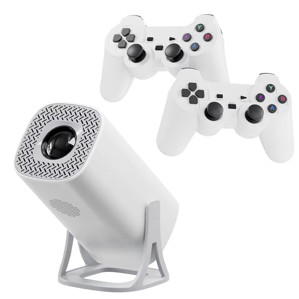 🎮 S40MAX Android 11 Gaming Projector – 1280x720P HD, 64GB TF Card, Dual WiFi, Wireless Gaming Controller – Home Theater & Portable Entertainment