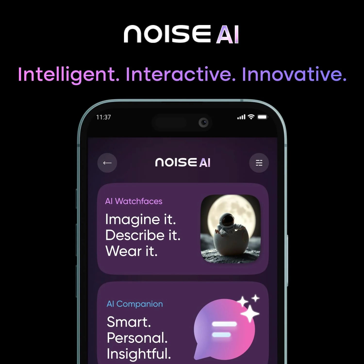 ColorFit Pro 6 Max Smartwatch – Signature Brown | 1.96" AMOLED, AI, GPS, 5ATM, 7-Day Battery