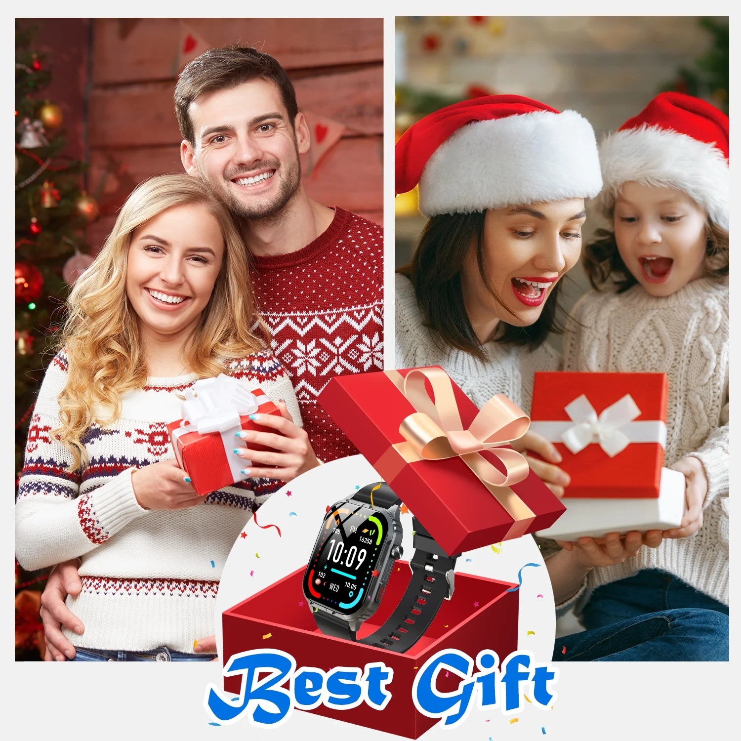 H5 Advanced Smart Watch with Bluetooth Call & Message Notifications – IP68 Waterproof, 100 Sports Modes, Compatible with iOS & Android