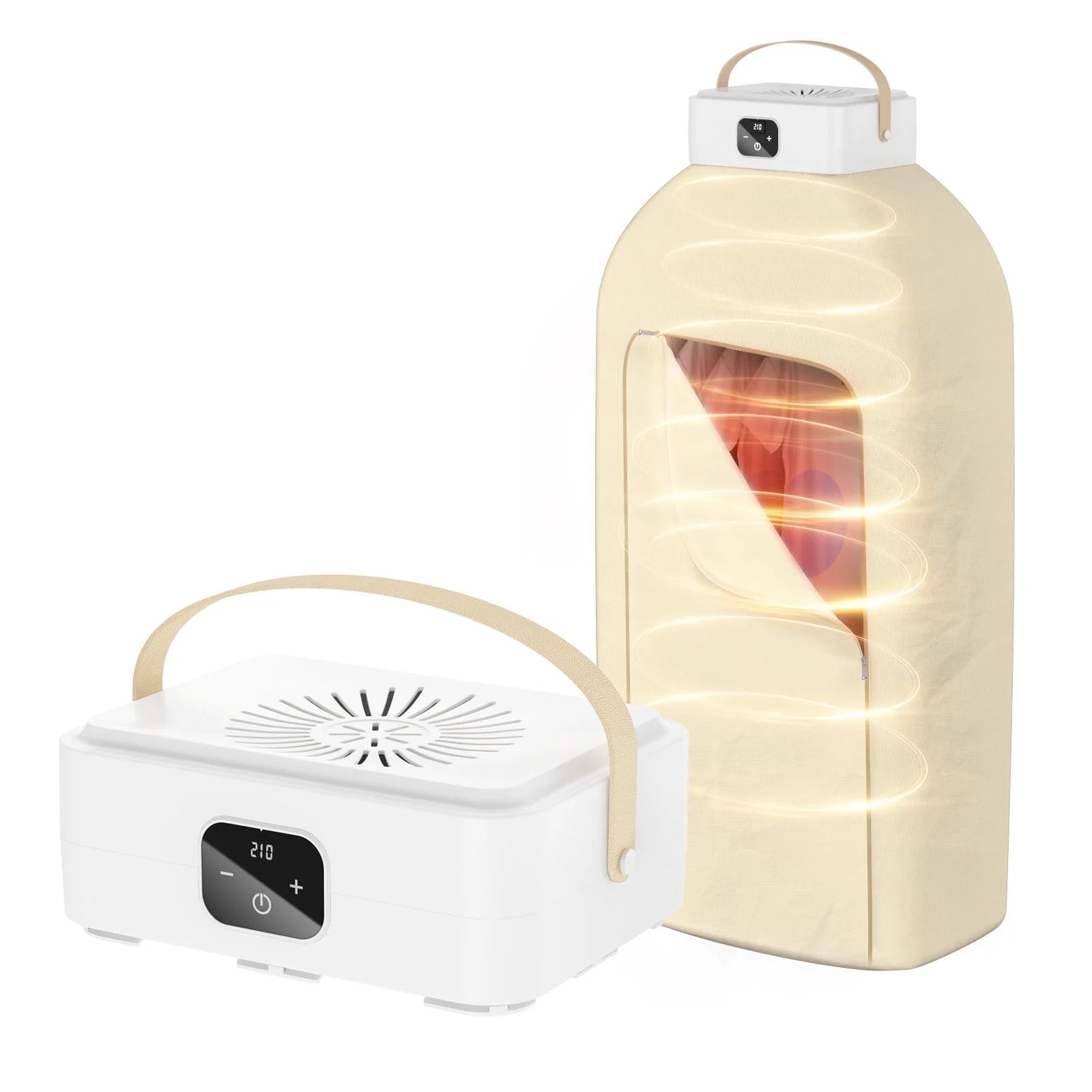 Portable Foldable Electric Clothes Dryer with Dry Bag & Remote Control – Compact Mini Drying Machine