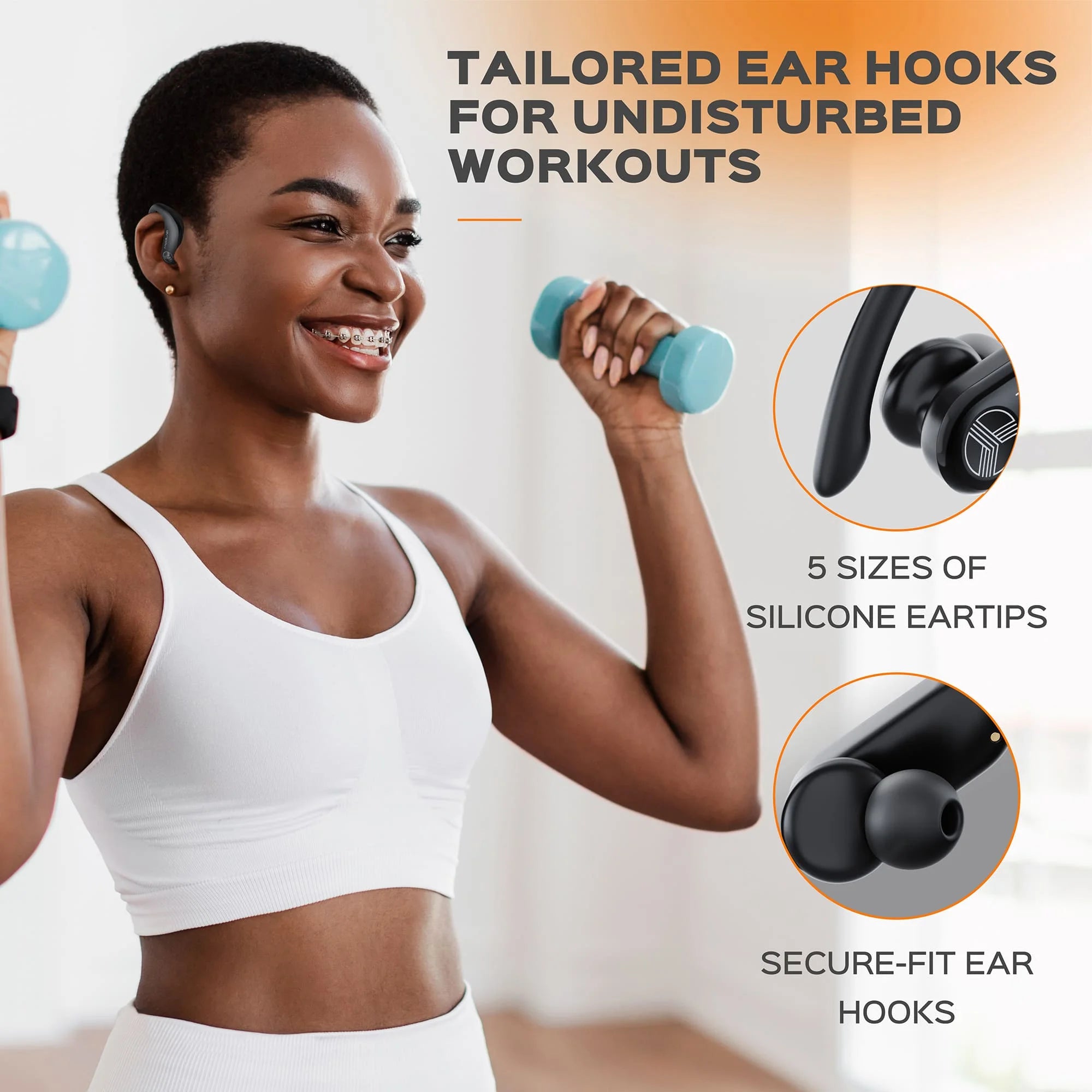 X3-Pro Bluetooth Wireless Earbuds with Portable Charging Case Experience True Wireless Freedom
