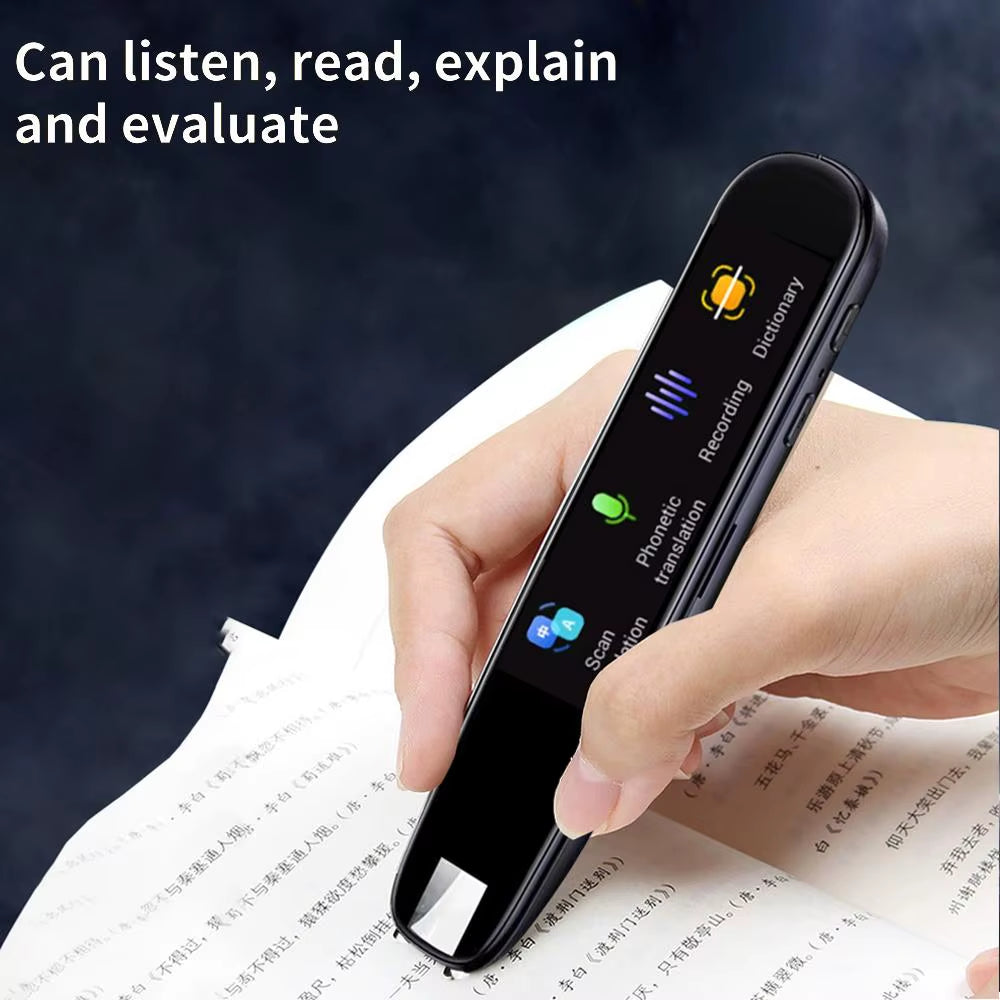 Portable Mini Reading Pen Translator – Smart Voice Scanner with 112 Languages, WiFi, Dictionary & Business Translation