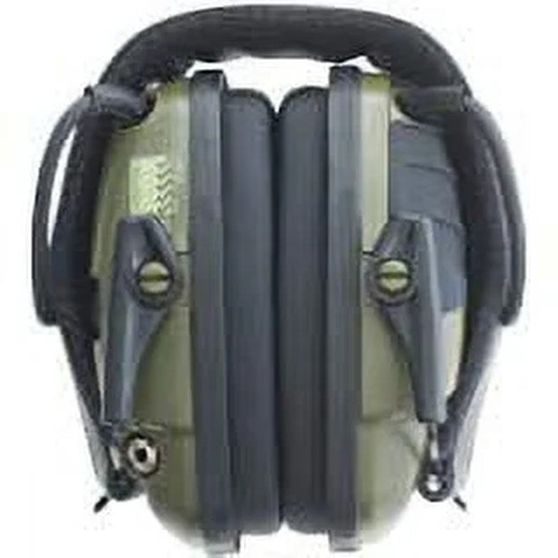 Howard Leight Impact Sport Electronic Earmuffs – Green, Digital Hearing Protection with Sound Amplification