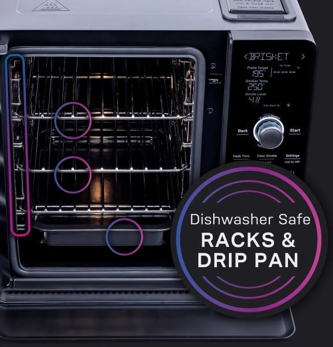 Profile Wood Pellet Food Smoker – Active Smoke Filtration & Precision Smoke Control for Clean, Flavorful Cooking