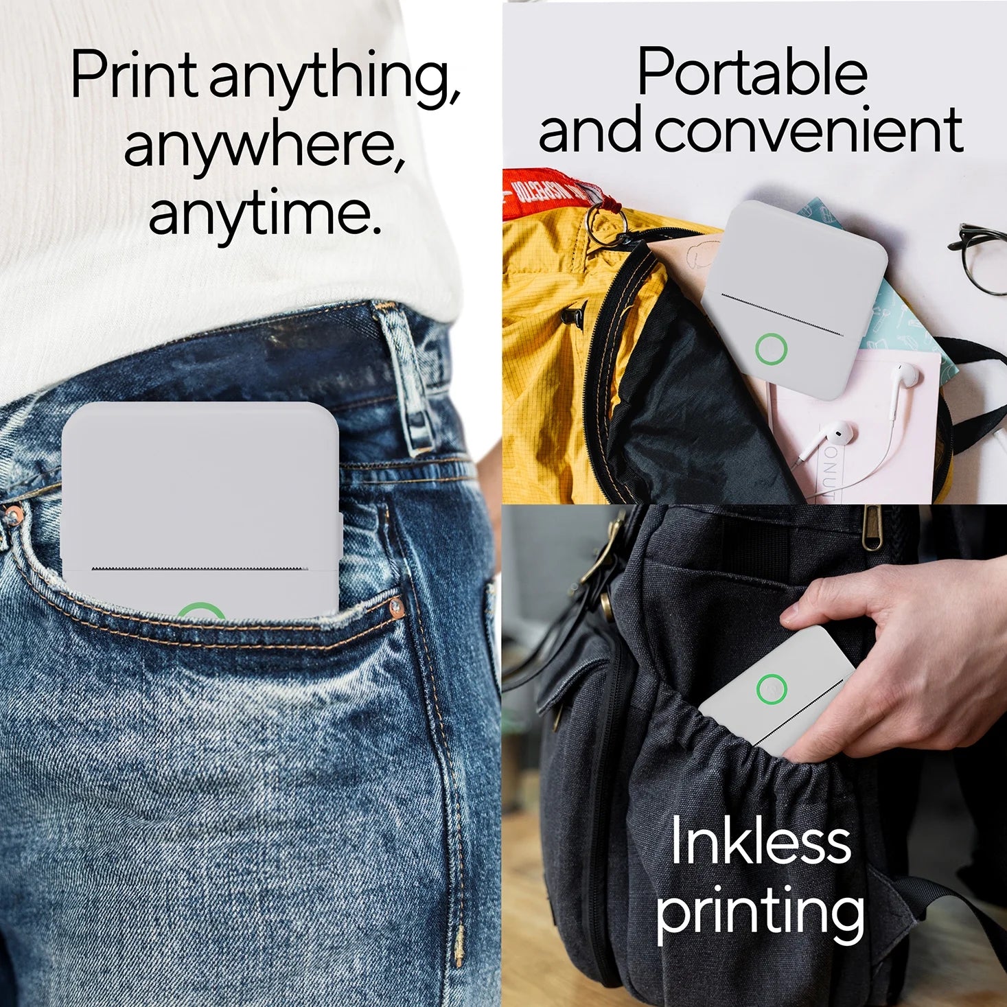 CTP500 Monochrome Thermal Printer – High-Speed Black & White Label and Receipt Printing for Home or Office Use