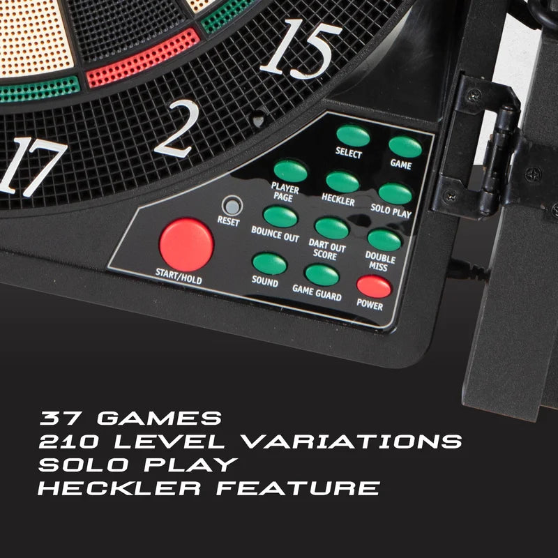 Cricket Maxx 4.0 Electronic Dartboard Set – Digital Dart Game for Home &amp; Office