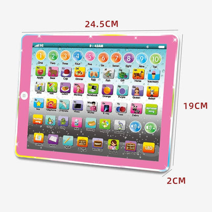 Learning Tablet for Kids Ages 2–5 – Interactive Educational Electronic Toy with ABC, Numbers, Words, Games &amp; Music