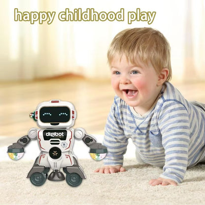 360° Spinning Robot Toy for Kids – Music, Dancing, Colorful Lights, Smart Interactive Electronic Toy for Toddlers &amp; Babies