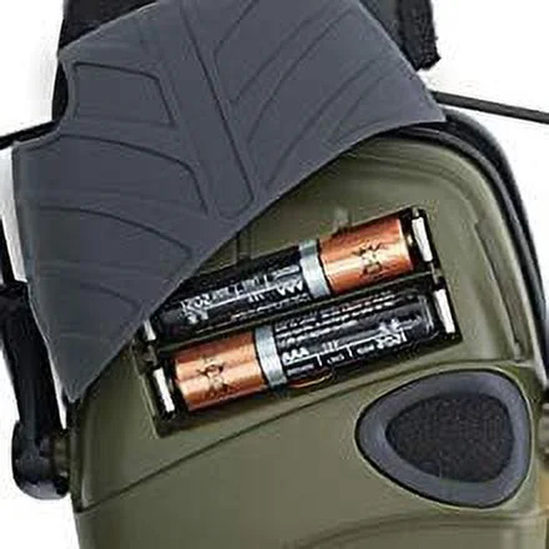 Howard Leight Impact Sport Electronic Earmuffs – Green, Digital Hearing Protection with Sound Amplification