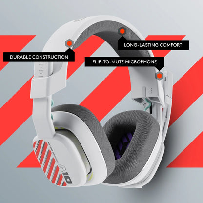 ASTRO A10 Gaming Gen 2 Wired Headset – White