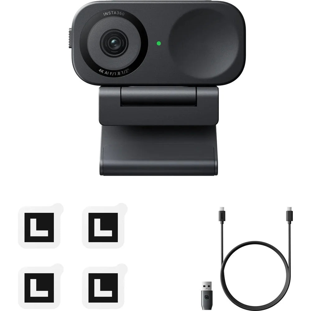 Insta360 Link 2C 4K AI Webcam — Ultra HD Video with Smart AI Features