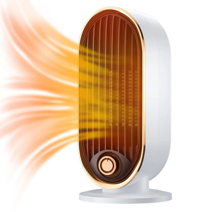 Small Electric Space Heater – 800W Fast Heating Ceramic Heater for Home, Bedroom, and Office