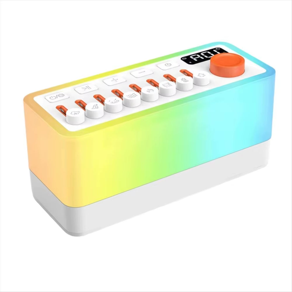DreamGlow Soundscape: DIY Noise Machine with RGB Night Light &amp; Immersive Sleep Sounds